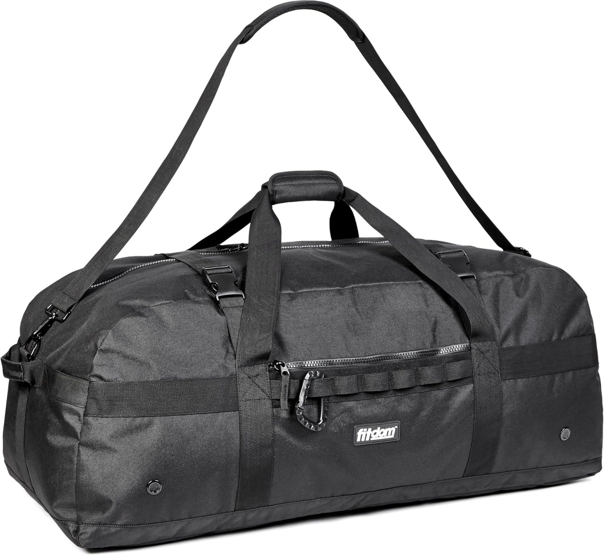 Fitdom 132L 36″ Heavy Duty Extra Large Sports Gym Equipment Travel Duffel Bag W/Adjustable Shoulder & Compression Straps. Perfect for Soccer Baseball Basketball Hockey Football Team Coaches & More Fitdom 132L 36″ Heavy Duty Extra Large Sports Gym Equipment Travel Duffel Bag W/Adjustable Shoulder & Compression Straps. Perfect for Soccer Baseball Basketball Hockey Football Team Coaches & More