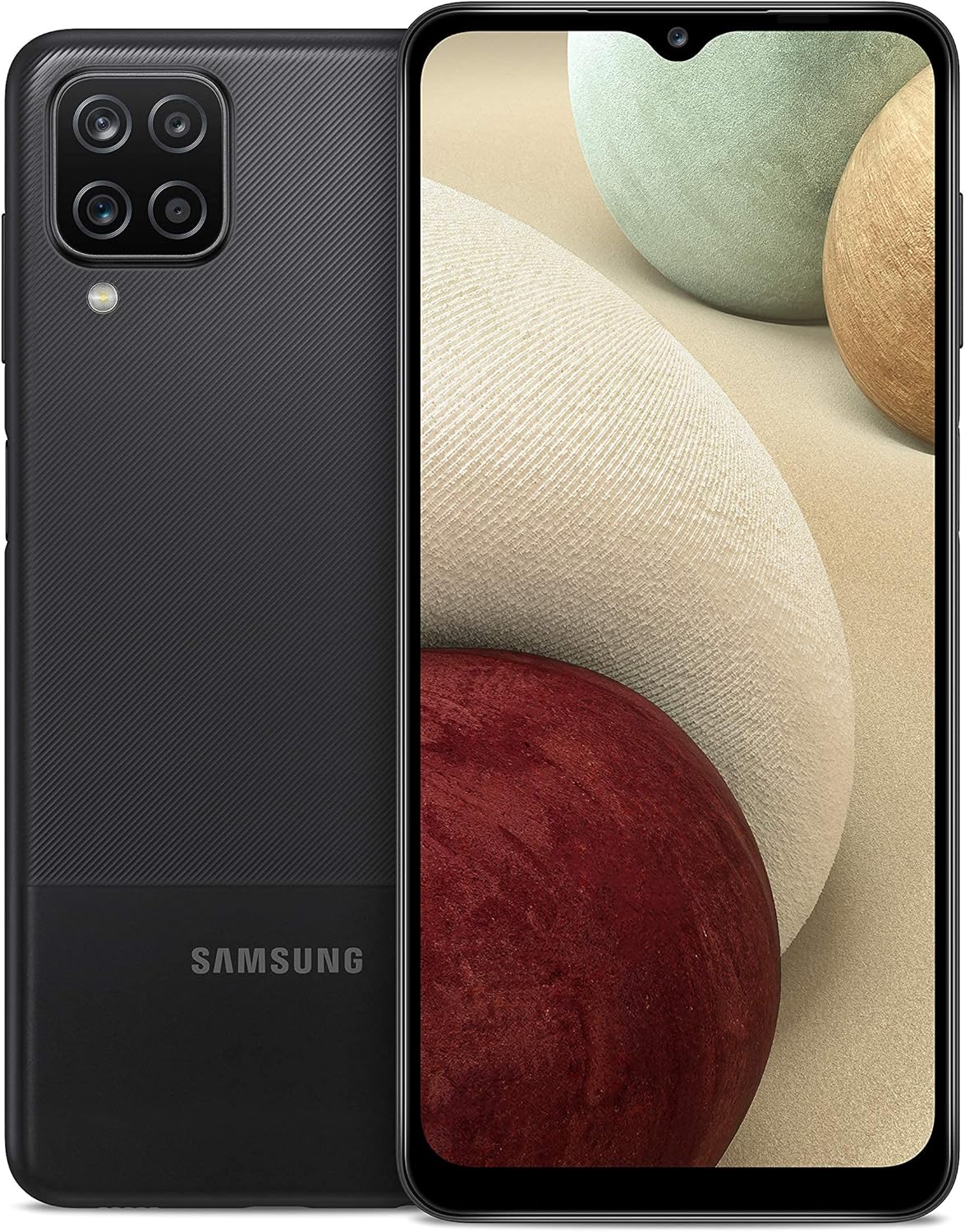 Samsung Galaxy A12, Unlocked Smartphone, Android Cell Phone, Multi-Camera System, Expandable Storage, US Version, 32Gb, Black (Renewed) Samsung Galaxy A12, Unlocked Smartphone, Android Cell Phone, Multi-Camera System, Expandable Storage, US Version, 32Gb, Black (Renewed)