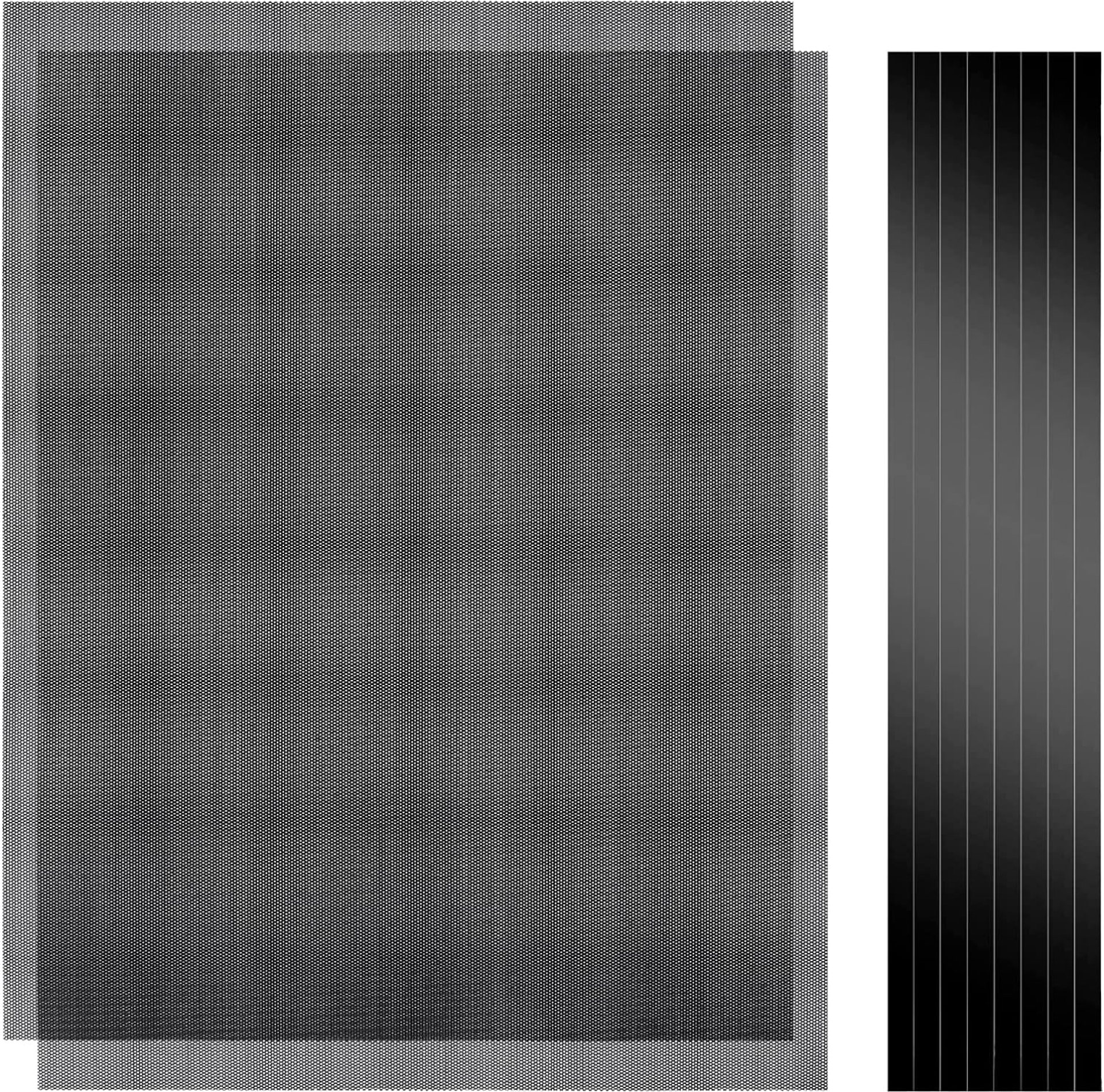 400x300mm DIY PC Case Dust Mesh Filter, 2Pack PVC Dustproof Mesh Filter Cover with Magnetic Strip for Computer PC Case 400x300mm DIY PC Case Dust Mesh Filter, 2Pack PVC Dustproof Mesh Filter Cover with Magnetic Strip for Computer PC Case