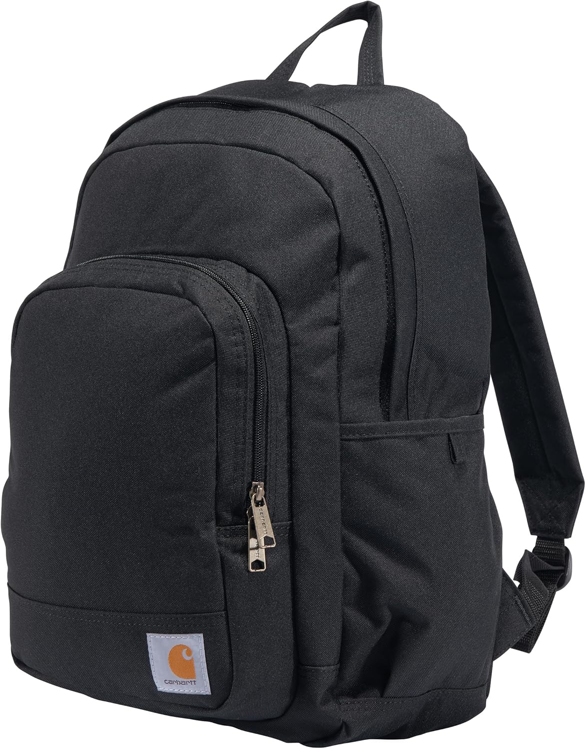 Carhartt 25L Classic Backpack, Durable Water-Resistant Pack W/ 15″ Laptop Sleeve and Multiple Compartments, Black, PFAS Free Carhartt 25L Classic Backpack, Durable Water-Resistant Pack W/ 15″ Laptop Sleeve and Multiple Compartments, Black, PFAS Free