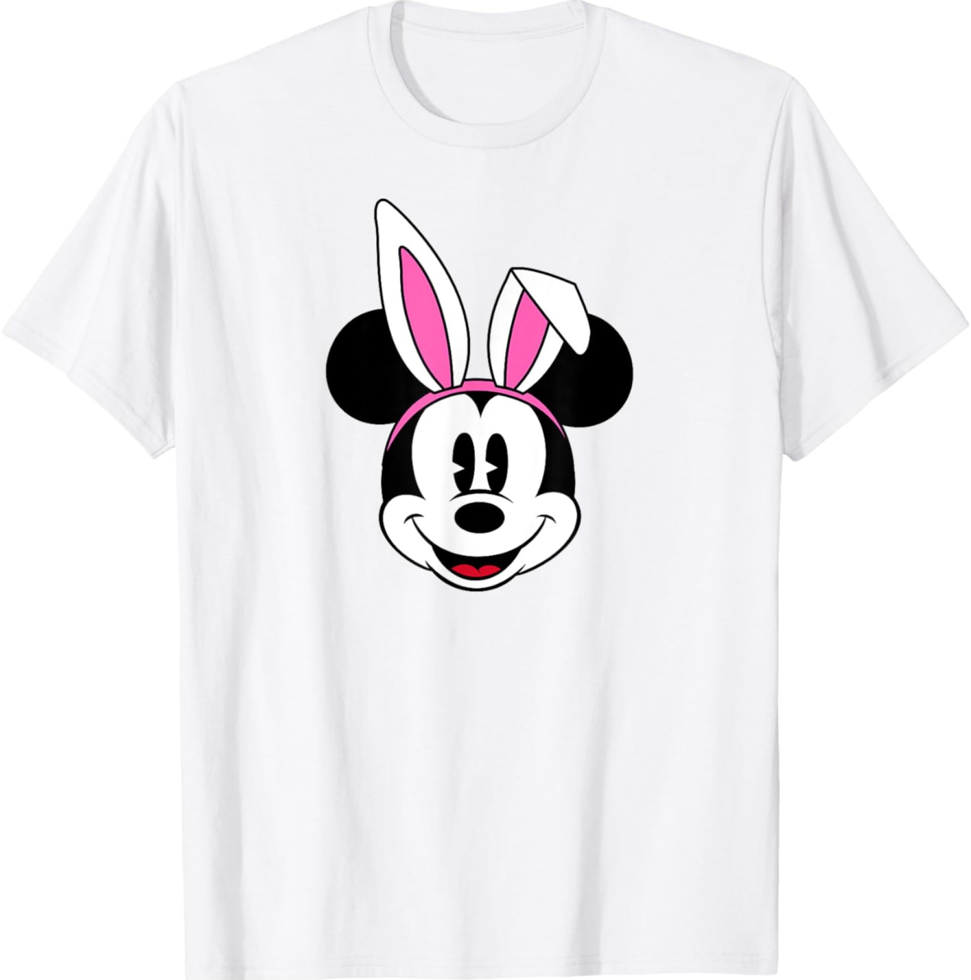Amazon Essentials Disney Mickey Mouse Spring Easter Bunny Ears T-Shirt Amazon Essentials Disney Mickey Mouse Spring Easter Bunny Ears T-Shirt