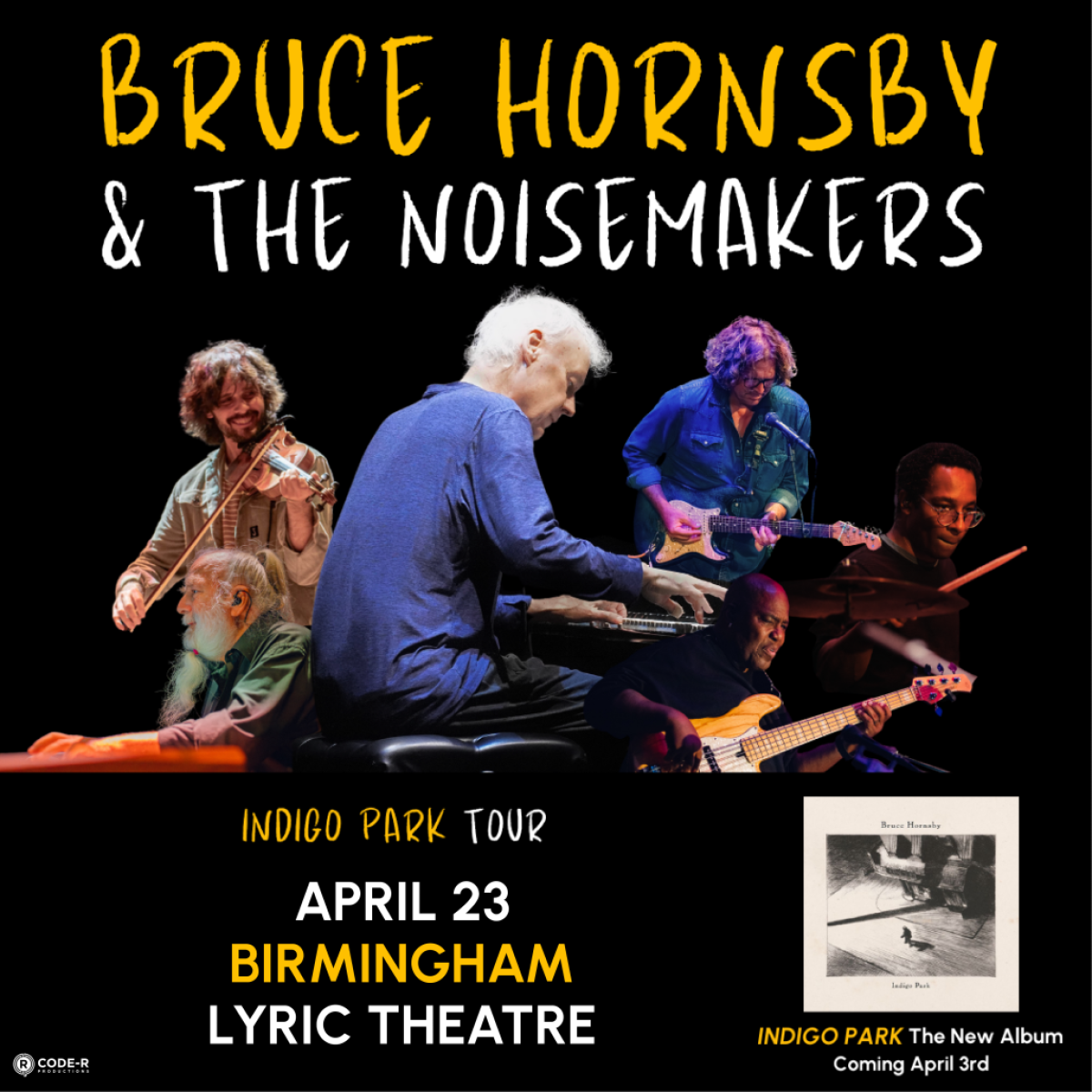 Bruce Hornsby & The Noisemakers: Indigo Park Tour Bruce Hornsby & The Noisemakers: Indigo Park Tour