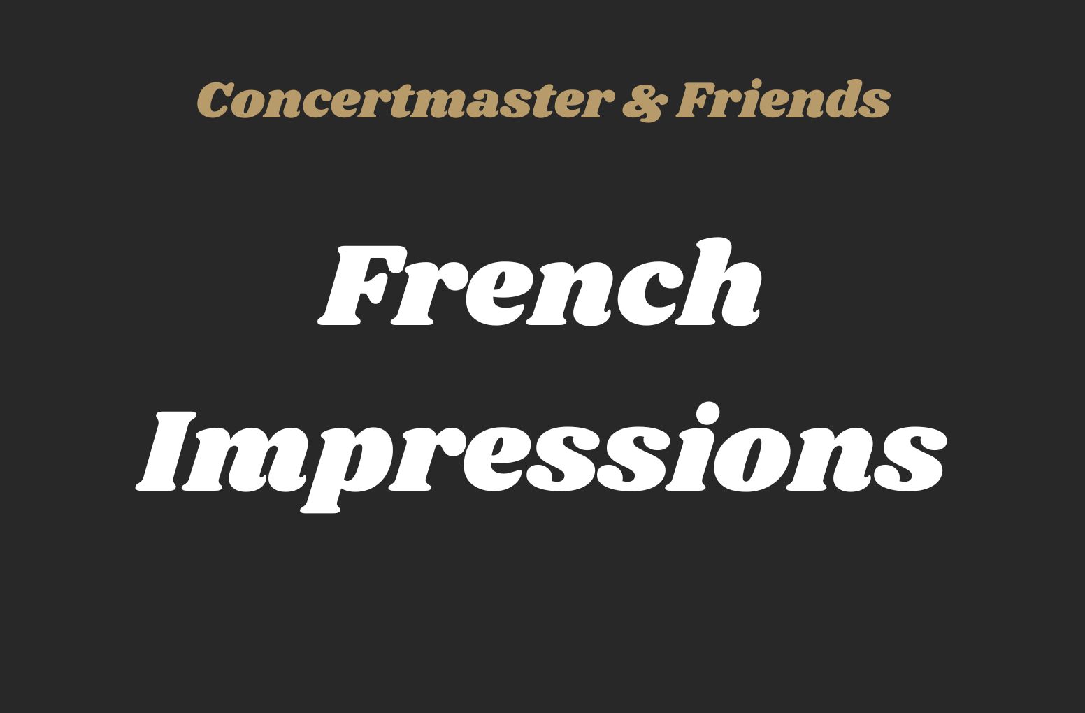 French Impressions French Impressions