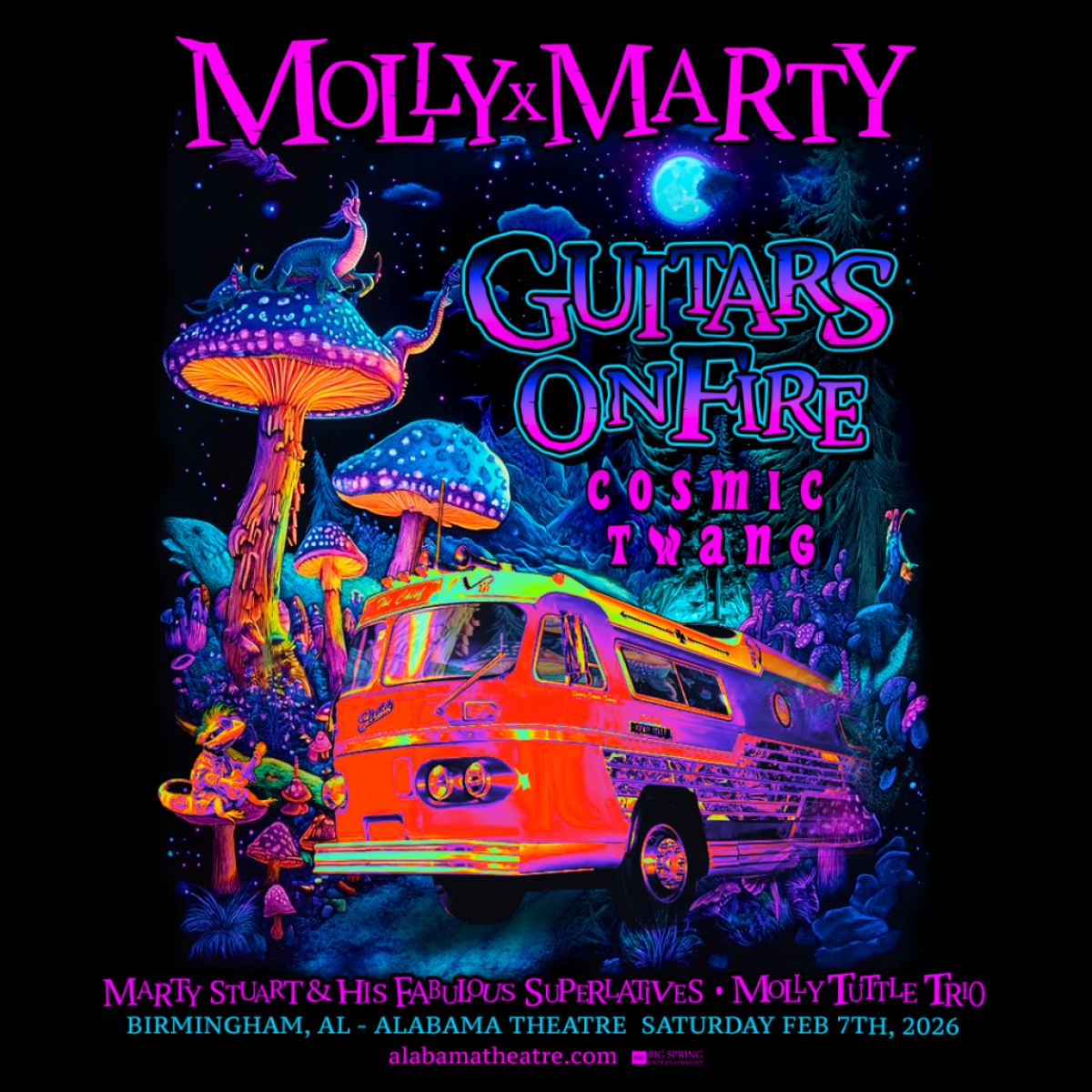 NEW DATE | Marty Stuart & Molly Tuttle: Cosmic Twang Guitars on Fire NEW DATE | Marty Stuart & Molly Tuttle: Cosmic Twang Guitars on Fire