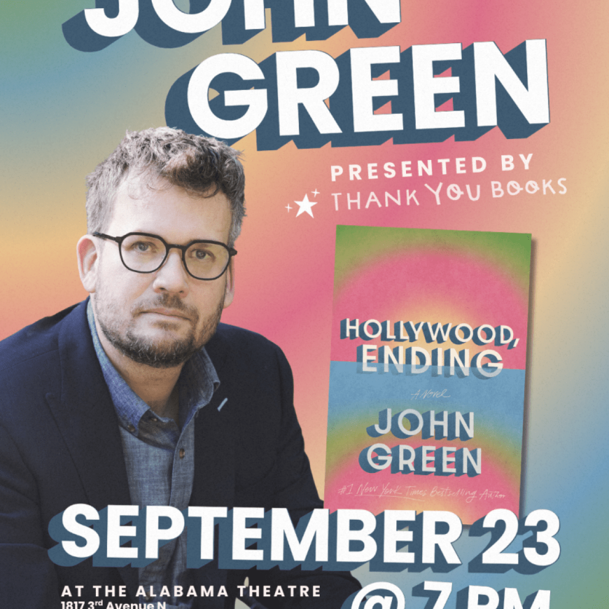 Thank You Books presents An Evening with John Green Thank You Books presents An Evening with John Green