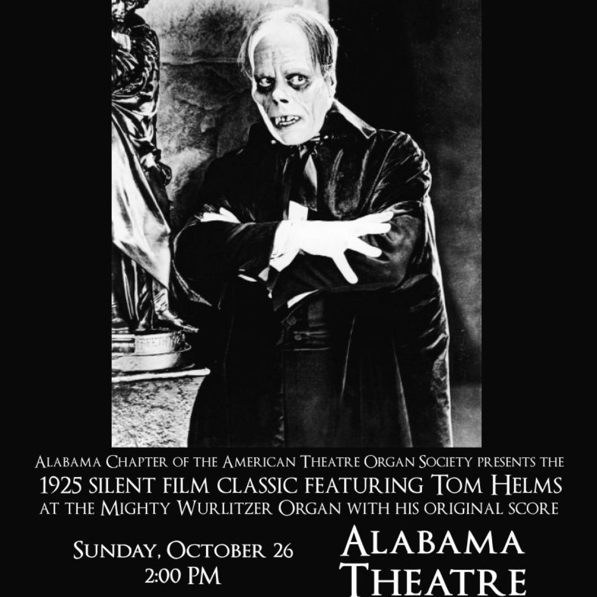 1925 Silent Film Classic “The Phantom of the Opera” 1925 Silent Film Classic “The Phantom of the Opera”
