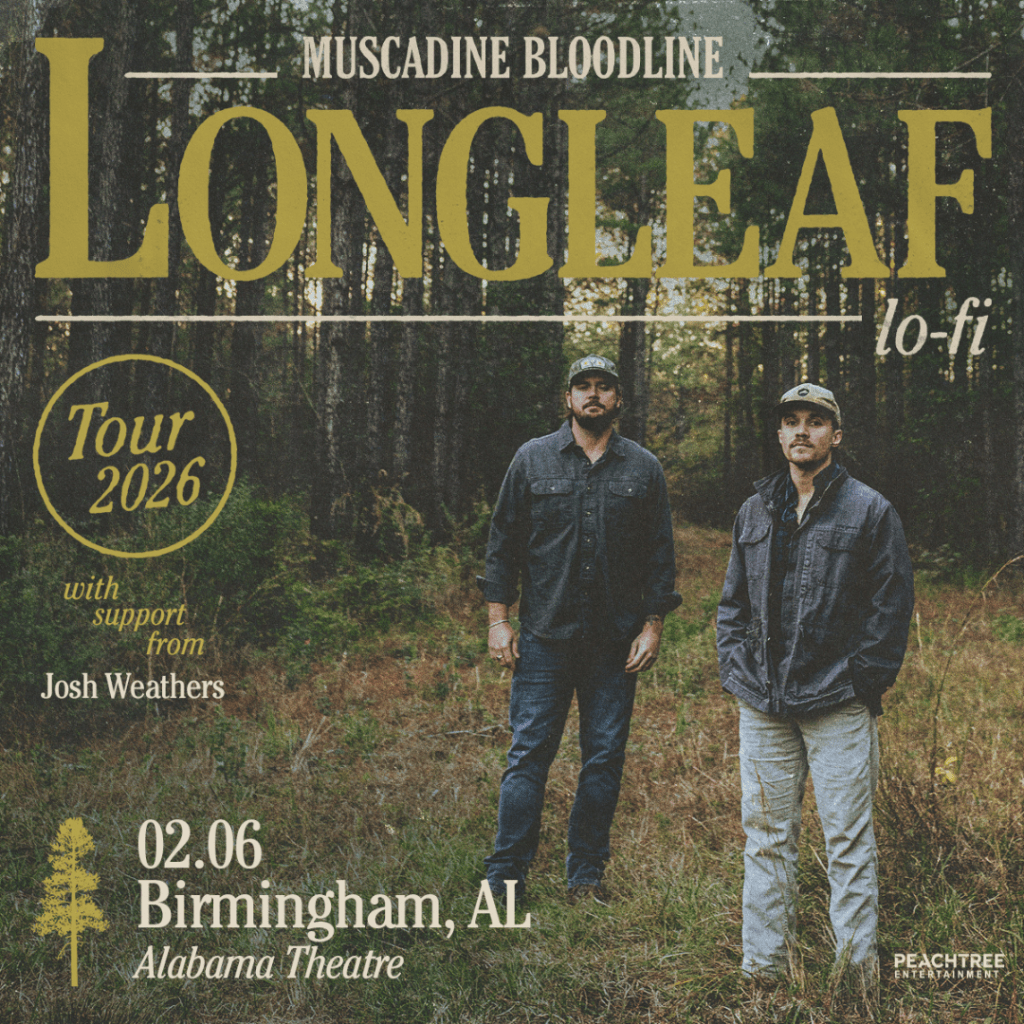 Muscadine Bloodline Longleaf Lo-Fi Tour 2026 Muscadine Bloodline Longleaf Lo-Fi Tour 2026