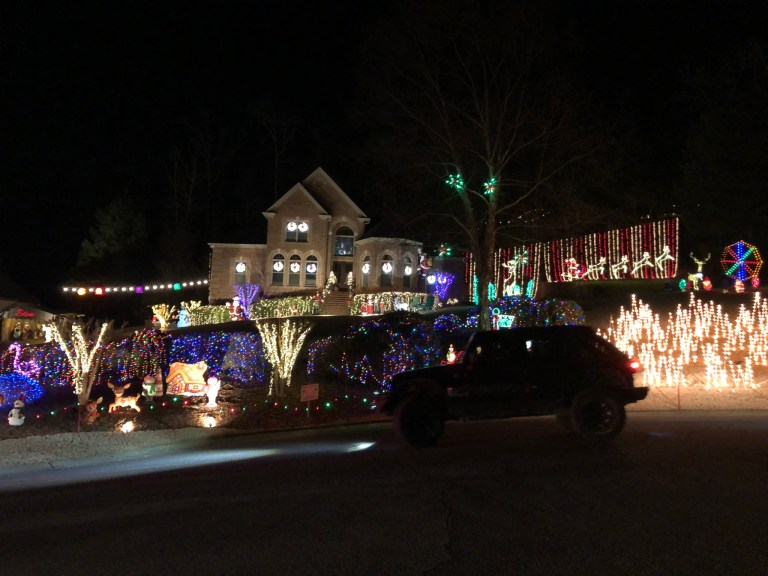Drive this way to holiday lights around Birmingham Drive this way to holiday lights around Birmingham