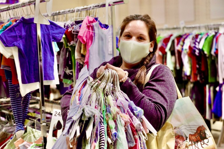 Give back by shopping the Giggles & Grace Consignment Sale, Sept. 10-11 Give back by shopping the Giggles & Grace Consignment Sale, Sept. 10-11