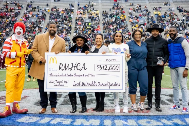 Local McDonald’s owner/operators donate 2K to the RMHCA Local McDonald’s owner/operators donate 2K to the RMHCA