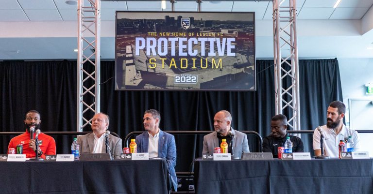Legion FC is moving to Protective Stadium, plus new ticket prices + soccer/football lines Legion FC is moving to Protective Stadium, plus new ticket prices + soccer/football lines