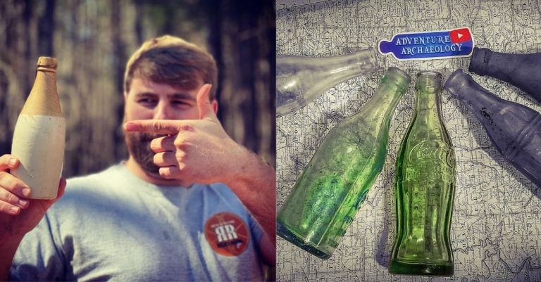 Local adventurer Brandon Nicholas uncovers history by digging up antique bottles—hear his story Local adventurer Brandon Nicholas uncovers history by digging up antique bottles—hear his story