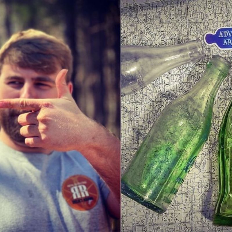 Local adventurer Brandon Nicholas uncovers history by digging up antique bottles—hear his story Local adventurer Brandon Nicholas uncovers history by digging up antique bottles—hear his story