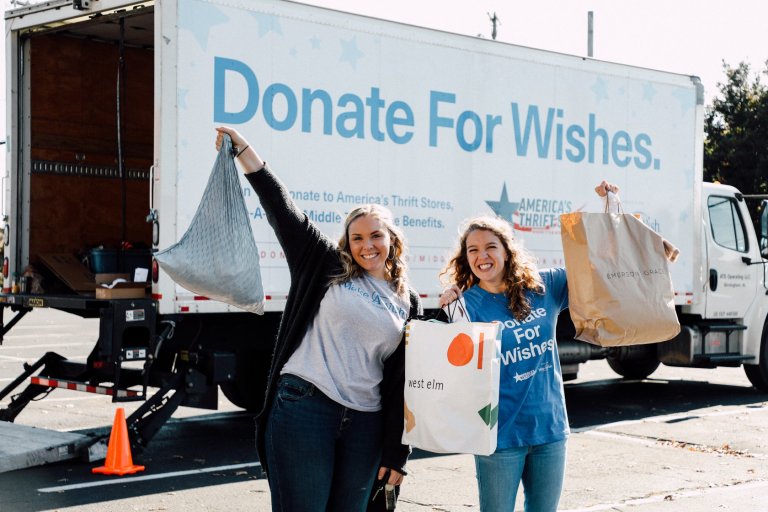 Your clothing/goods donations mean BIG things for Make-A-Wish AL’s Wish Kids Your clothing/goods donations mean BIG things for Make-A-Wish AL’s Wish Kids