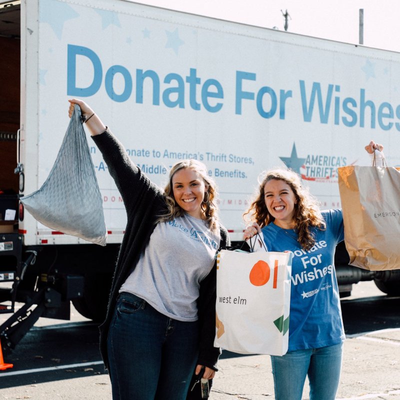 Your clothing/goods donations mean BIG things for Make-A-Wish AL’s Wish Kids Your clothing/goods donations mean BIG things for Make-A-Wish AL’s Wish Kids