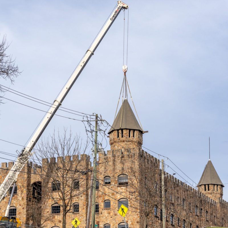 DETOUR ALERT: Demolition of Quinlan Castle begins, blocking Richard Arrington Blvd. from Jan. 7-9 DETOUR ALERT: Demolition of Quinlan Castle begins, blocking Richard Arrington Blvd. from Jan. 7-9