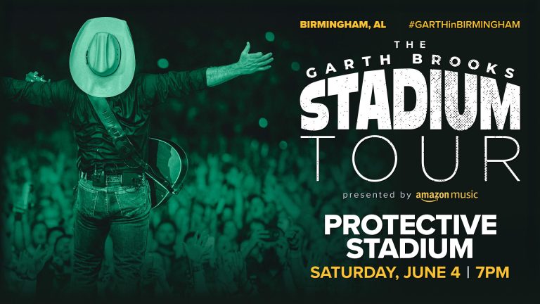 BREAKING: Garth Brooks to perform 1st concert at Protective Stadium on June 4th — Details BREAKING: Garth Brooks to perform 1st concert at Protective Stadium on June 4th — Details