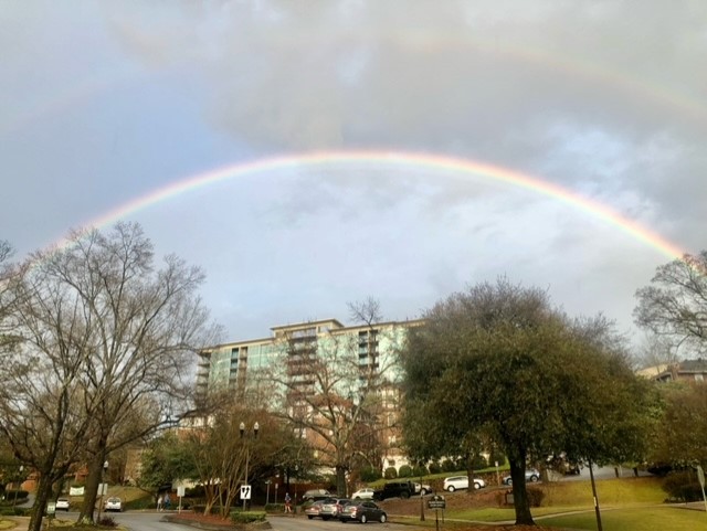 BREAKING: Major flash flood and hail ends with a double rainbow in Birmingham BREAKING: Major flash flood and hail ends with a double rainbow in Birmingham