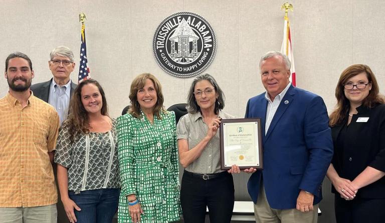 NEW: Trussville becomes one of the first cities in state to remove styrofoam from municipal facilities NEW: Trussville becomes one of the first cities in state to remove styrofoam from municipal facilities