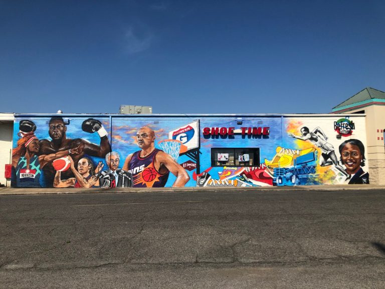 New mural in Birmingham honors Alabama athletes + leaders, including Charles Barkley New mural in Birmingham honors Alabama athletes + leaders, including Charles Barkley