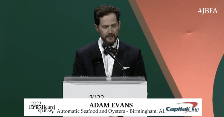 Automatic Seafood and Oysters Adam Evans wins James Beard Award for Best Chef in the South Automatic Seafood and Oysters Adam Evans wins James Beard Award for Best Chef in the South