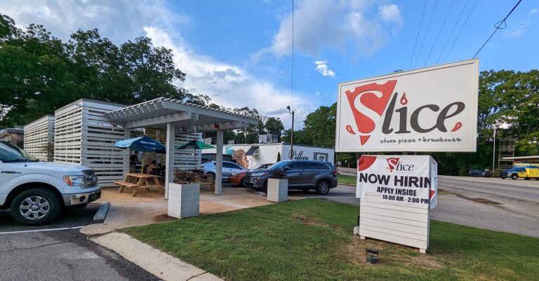 NEW: Slice Pizza opens 3rd location in Montevallo NEW: Slice Pizza opens 3rd location in Montevallo