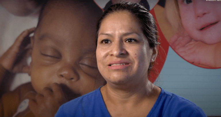 Local children in the hospital are smiling at this woman. Here’s why. Local children in the hospital are smiling at this woman. Here’s why.