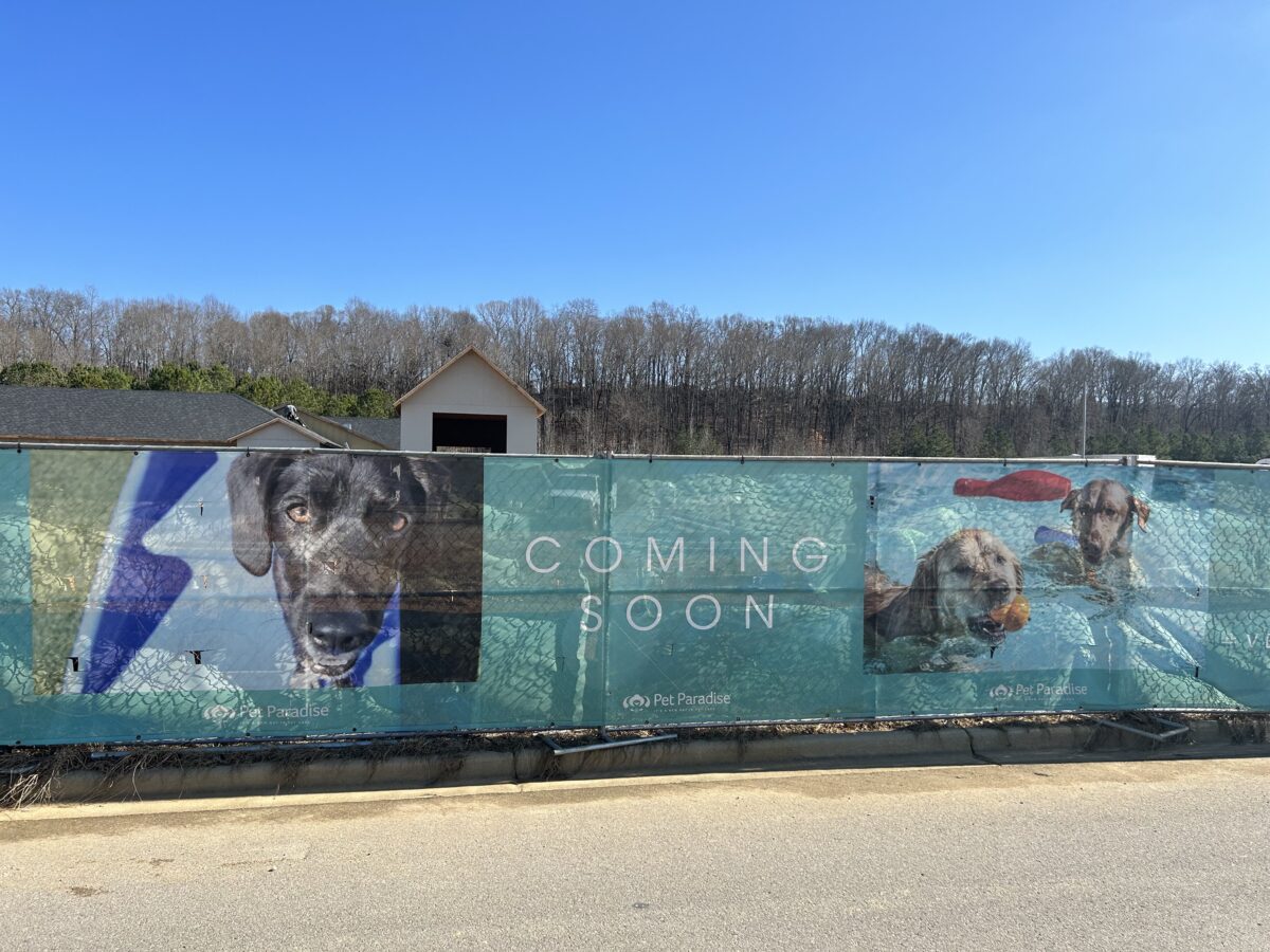 Pet Paradise– a boarding, grooming, vet care facility opening first