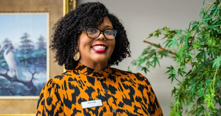 Why one woman thrives on helping people + small businesses grow with Truist Why one woman thrives on helping people + small businesses grow with Truist