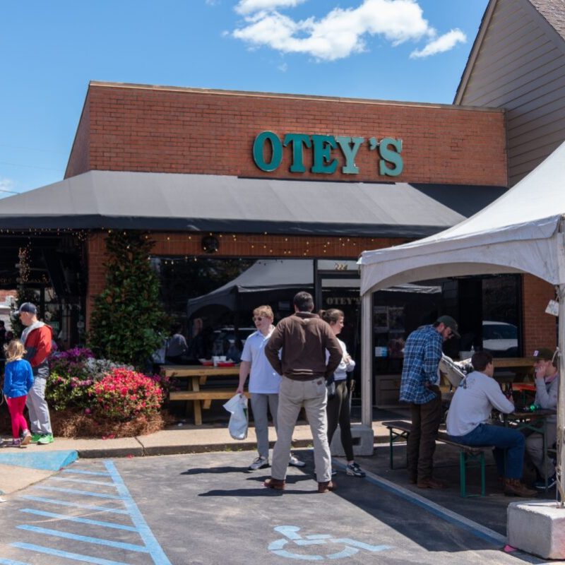 Otey’s Tavern brings the Masters to life with sod and azaleas—April 8 Otey’s Tavern brings the Masters to life with sod and azaleas—April 8