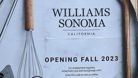 Williams Sonoma returning to The Summit, coming Fall 2023 Williams Sonoma returning to The Summit, coming Fall 2023