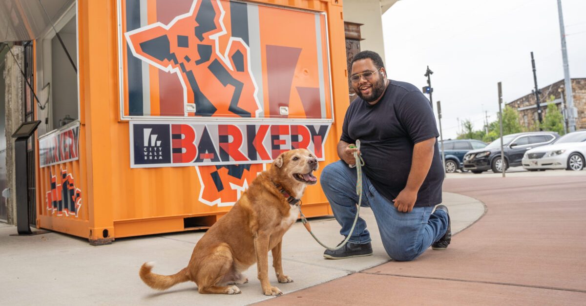 Fall in love with the coolest dog park downtown Bham Now