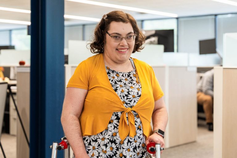 Find out how Abbie found a local job she loves with the help of United Ability Find out how Abbie found a local job she loves with the help of United Ability