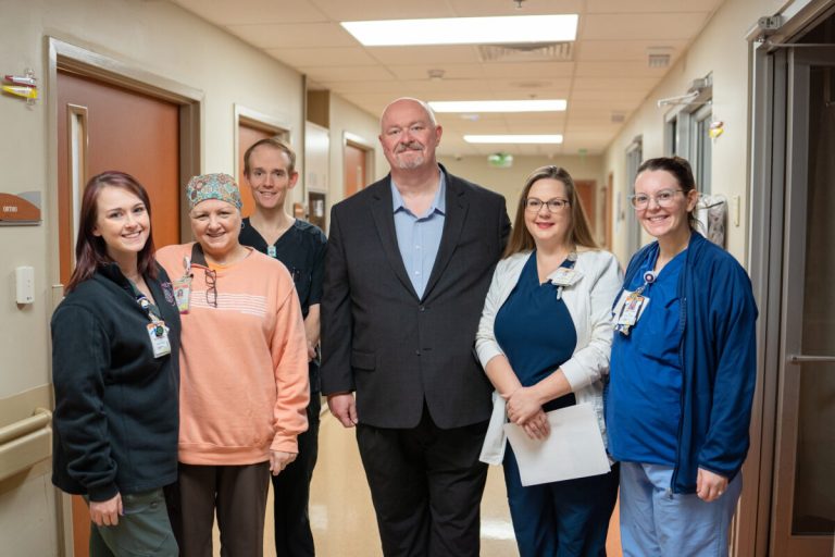 When he took a new job at a local hospital, one man had no idea colleagues would save his life When he took a new job at a local hospital, one man had no idea colleagues would save his life
