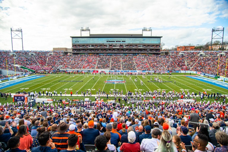 Win an exclusive ticket package to the 76® Birmingham Bowl with “Touchdown in Uptown” sweepstakes Win an exclusive ticket package to the 76® Birmingham Bowl with “Touchdown in Uptown” sweepstakes