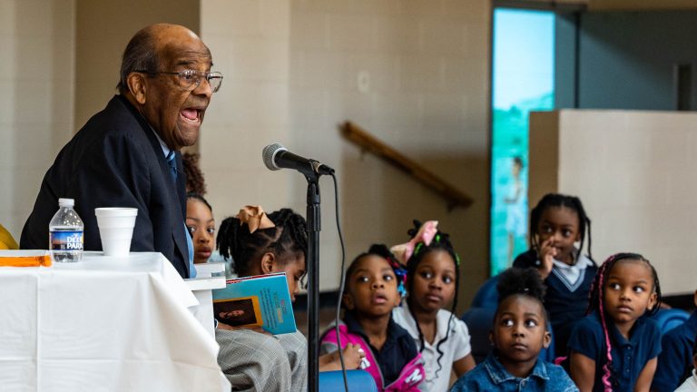 One of Birmingham’s most revered civil rights defenders made a special visit to this school + daycare One of Birmingham’s most revered civil rights defenders made a special visit to this school + daycare