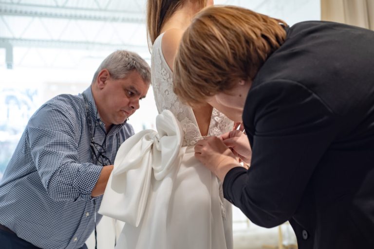 Meet the Ukranian couple designing beautiful wedding gowns in Birmingham Meet the Ukranian couple designing beautiful wedding gowns in Birmingham