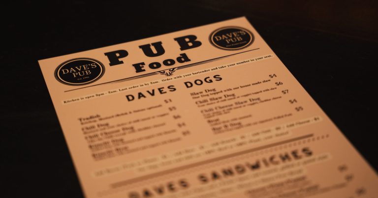 Dave’s Pub now serving food, starting February 17 Dave’s Pub now serving food, starting February 17