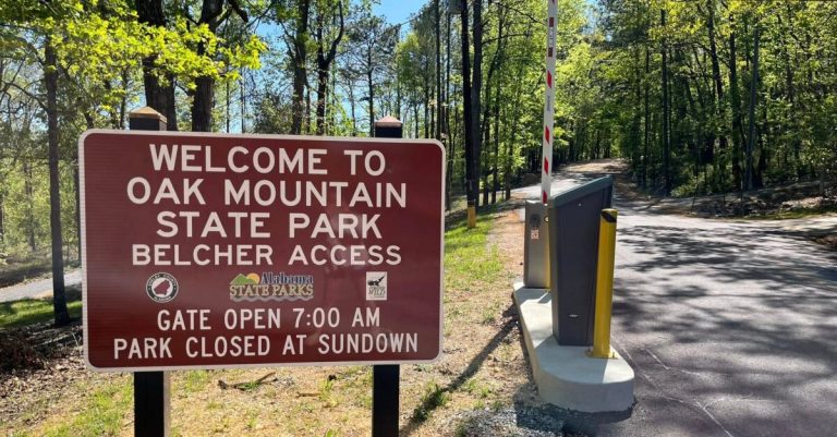 New entry to Oak Mountain State Park off Highway 280 opens May 12 New entry to Oak Mountain State Park off Highway 280 opens May 12