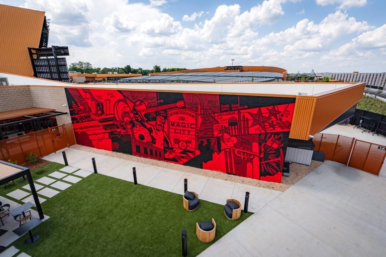New murals unveiled at Coca-Cola Amphitheater by Birmingham artists New murals unveiled at Coca-Cola Amphitheater by Birmingham artists