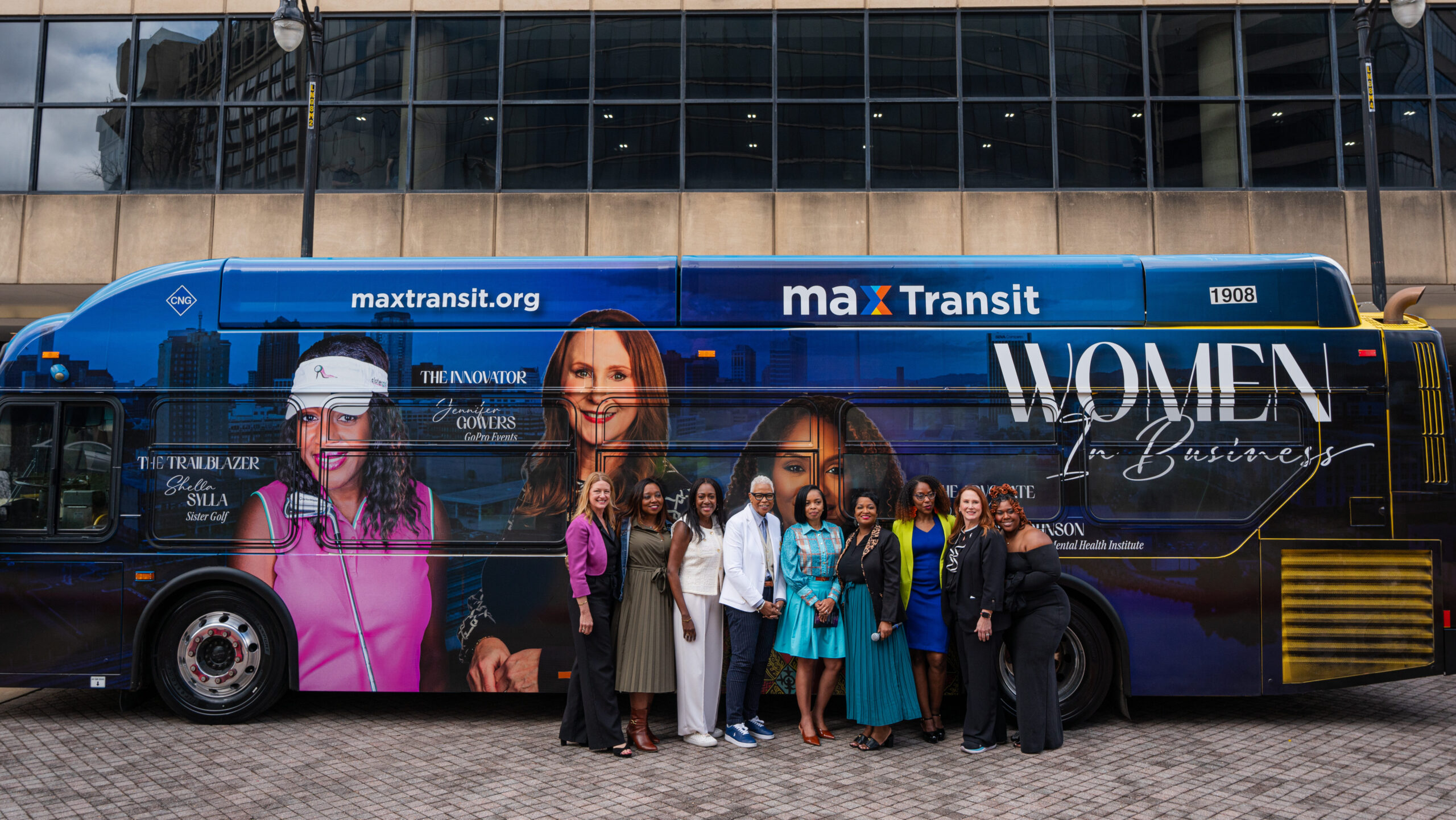 Spotted: This new bus honors 7 women changing Birmingham