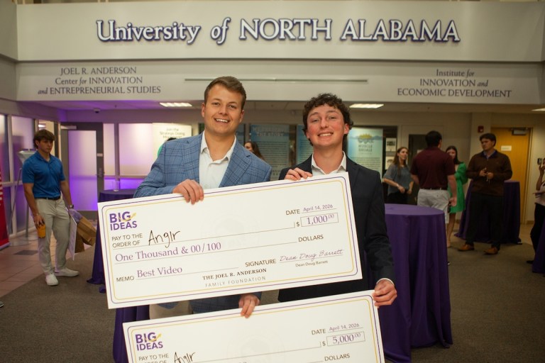 2 student entrepreneurs + a new fishing app = K in prizes 2 student entrepreneurs + a new fishing app = K in prizes
