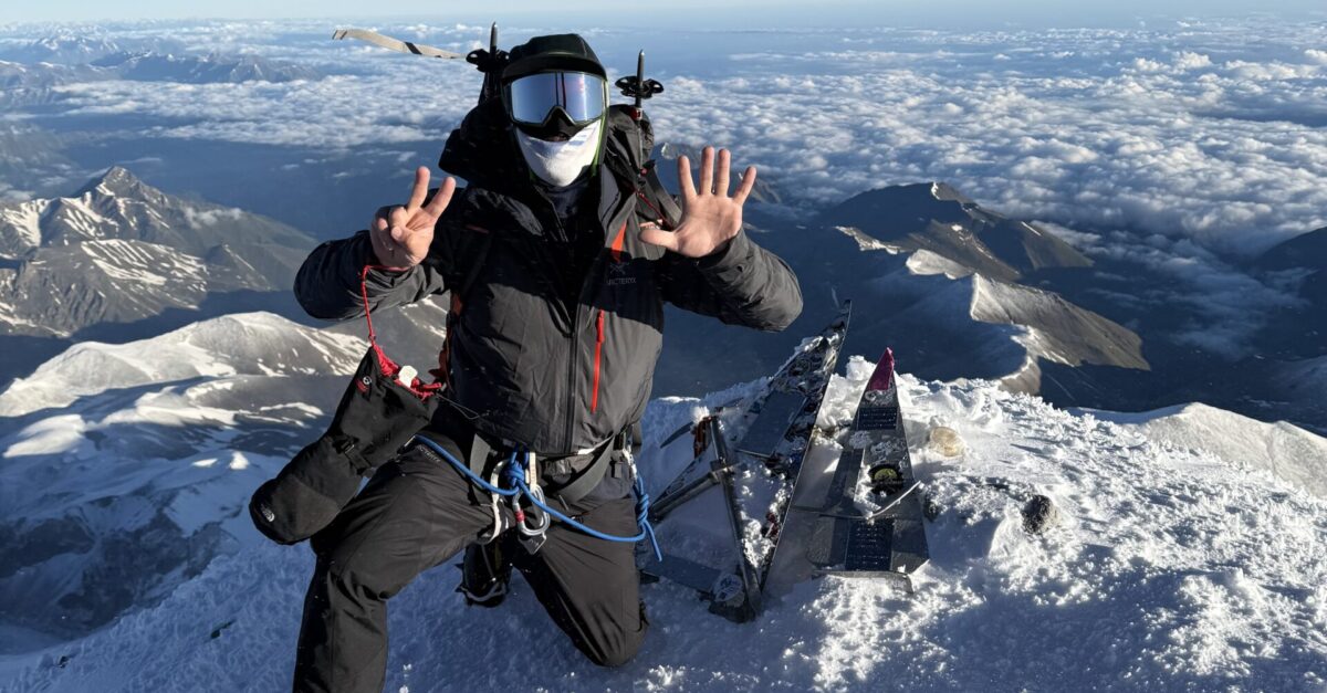 Jasper Mayor Josh Gates climbs highest peak on every continent