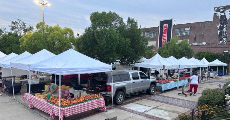 What happens at Pepper Place Farmers Market before the sun rises What happens at Pepper Place Farmers Market before the sun rises