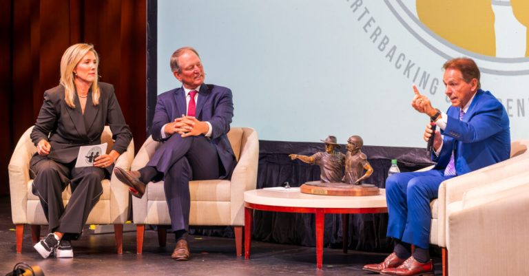 2026 Nick Saban Legacy Award: Best moments from ceremony honoring Lou Holtz and Mack Brown 2026 Nick Saban Legacy Award: Best moments from ceremony honoring Lou Holtz and Mack Brown