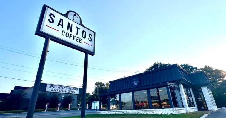 Santos Coffee reopens in Gardendale with revamped lobby Santos Coffee reopens in Gardendale with revamped lobby