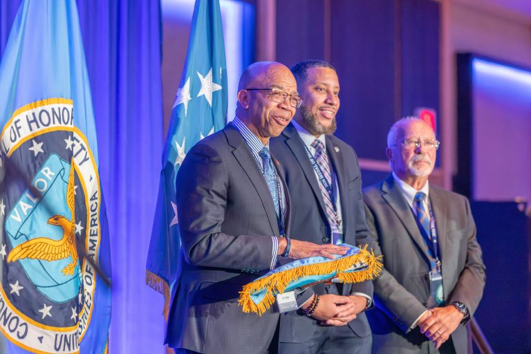 Birmingham recieves Medal of Honor Society Convention flag as 2027 Host City Birmingham recieves Medal of Honor Society Convention flag as 2027 Host City
