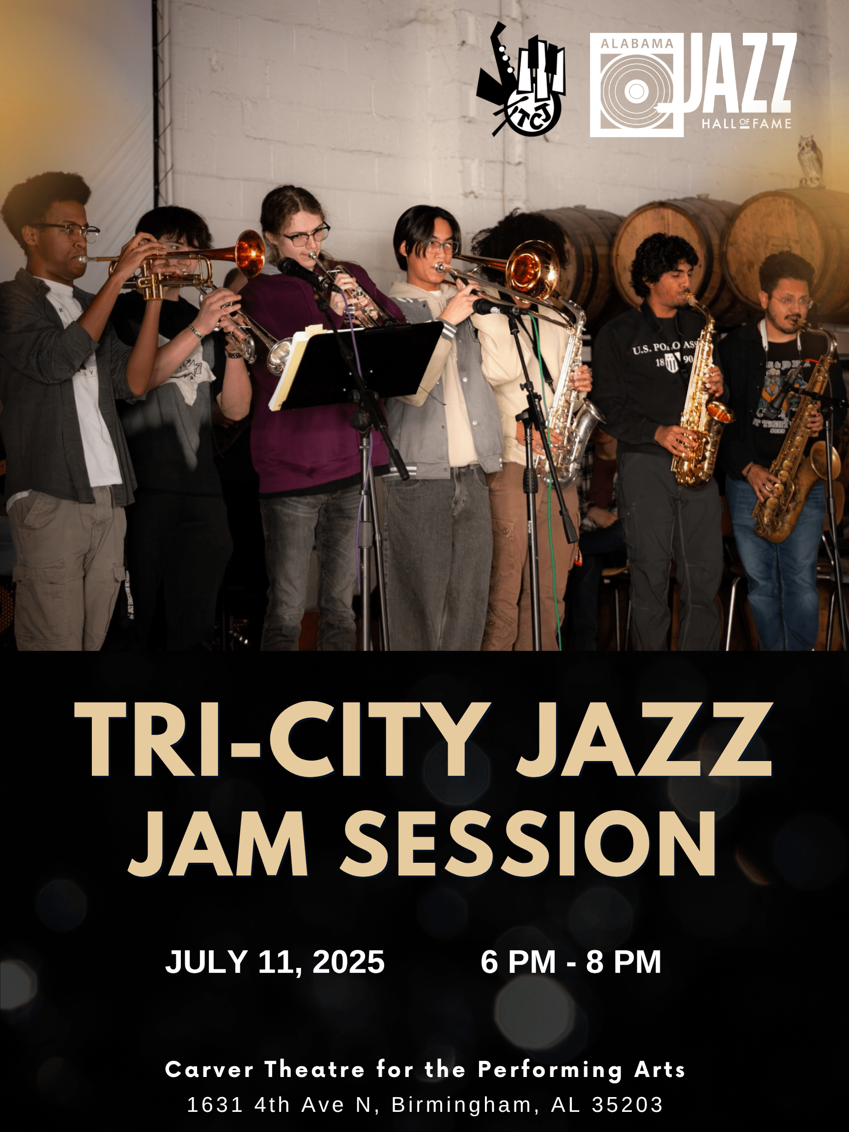 The Carver Jam: Featuring Tri-City Jazz The Carver Jam: Featuring Tri-City Jazz