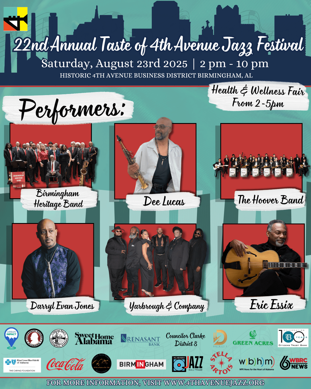 22nd Annual Taste of 4th Avenue Jazz Festival 22nd Annual Taste of 4th Avenue Jazz Festival