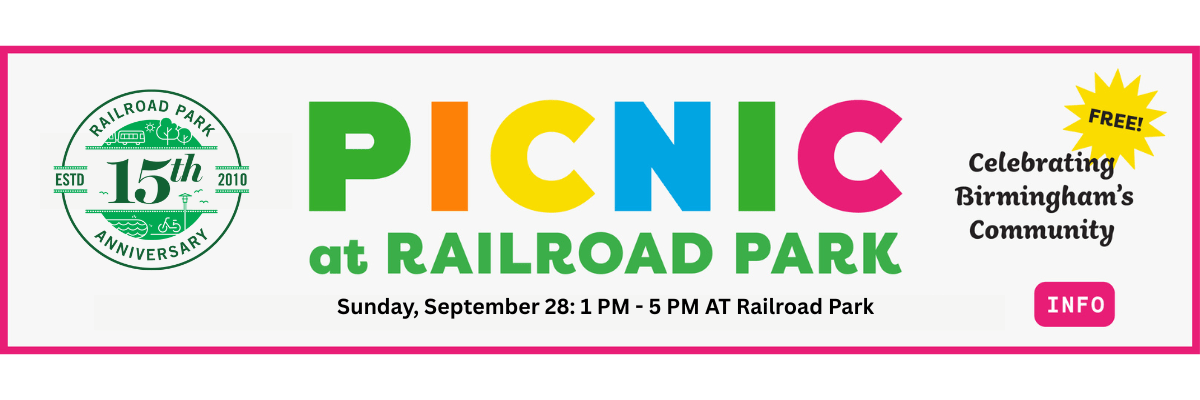 Picnic at Railroad Park Picnic at Railroad Park